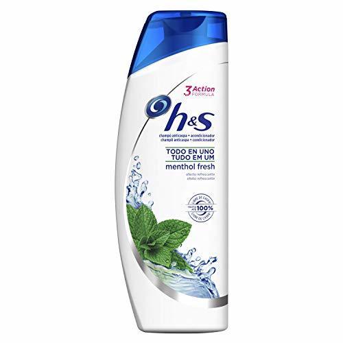 Social H&S Menthol Fresh Champú Anticaspa TODO EN UNO 540 ml