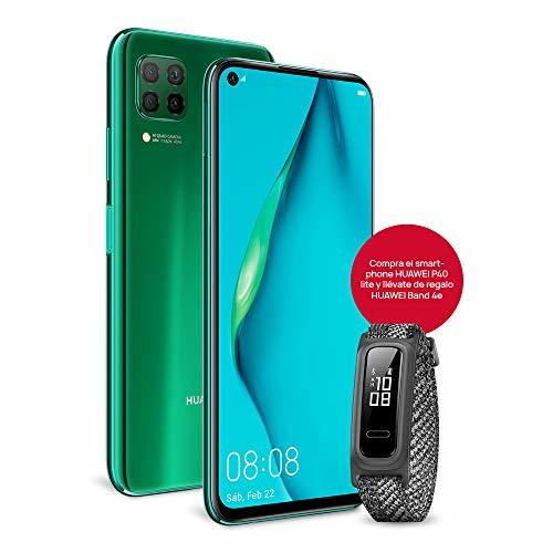 Social HUAWEI P40 Lite - Smartphone 6.4" (Kirin 810, 6GB RAM,128GB ROM, Cuádruple