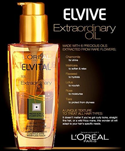 Belleza L'oreal Elvital Extraordinario Aceite Cada Tipo De Pelo