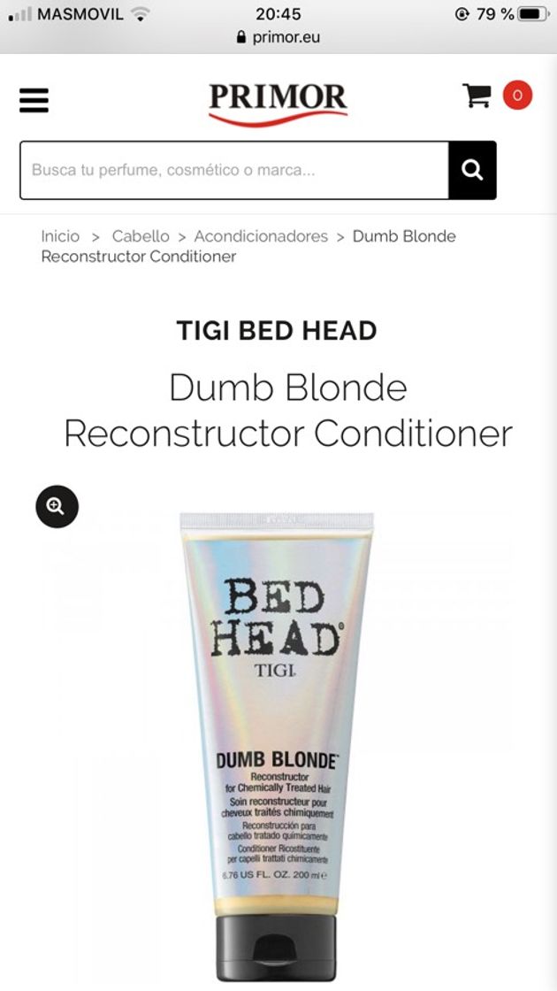 Fashion Dumb blonde reconstructor conditioner