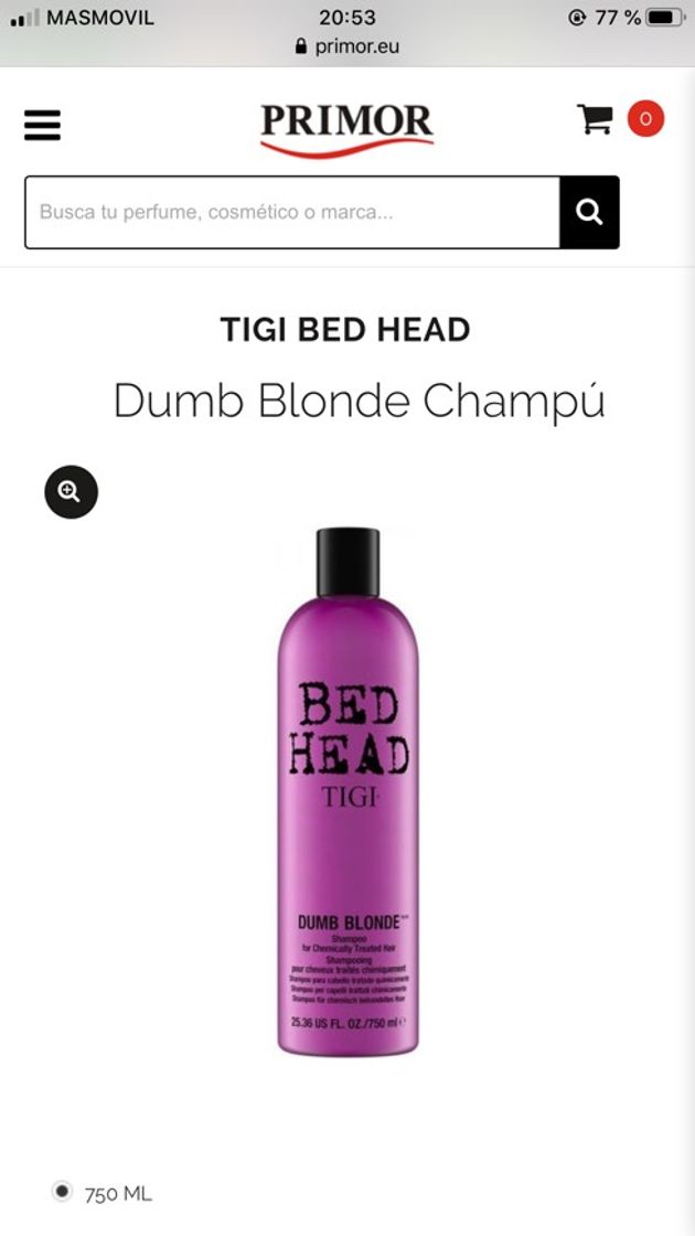 Fashion Dumd Blonde champú 