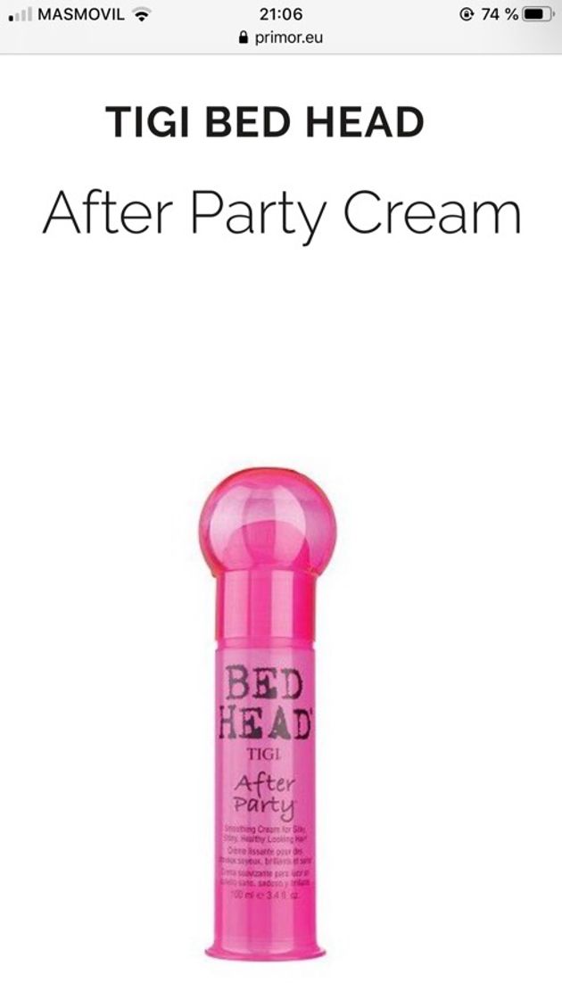 Moda After party cream