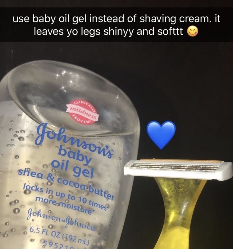 Social Baby oil