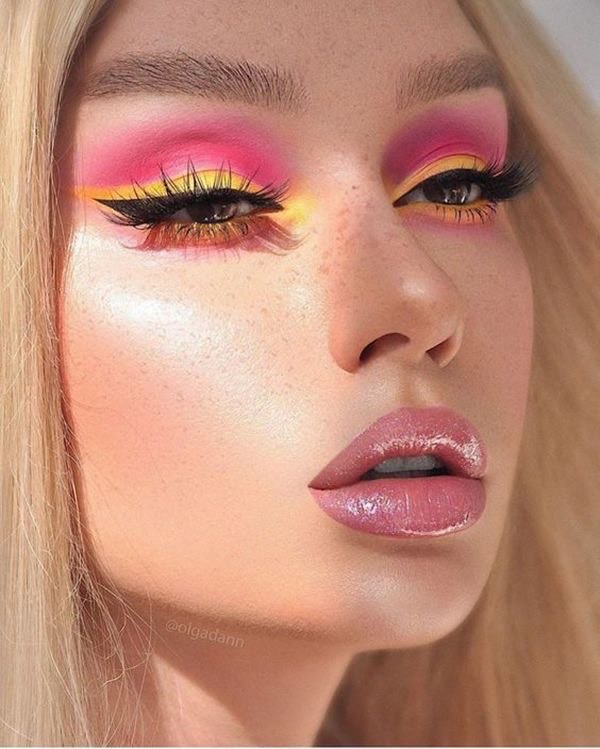 Fashion Pink Eye Shadow