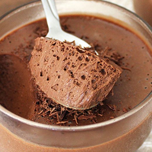 Mousse de chocolate 