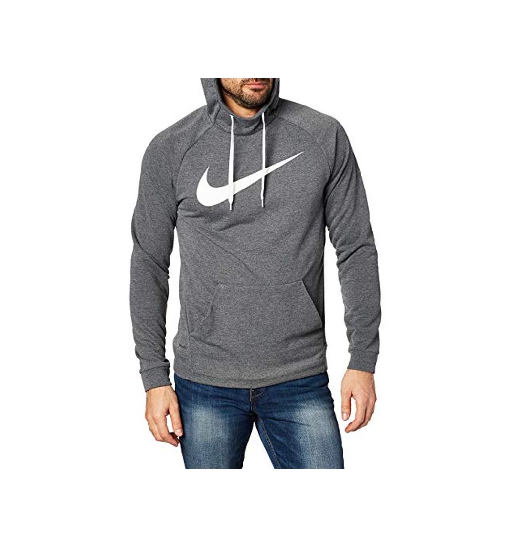 Productos NIKE M Nk Dry Hoodie Po Swoosh Sudadera, Hombre, Charcoal Heathr