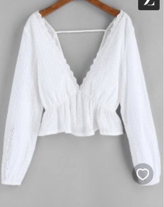 Social Blusa zaful