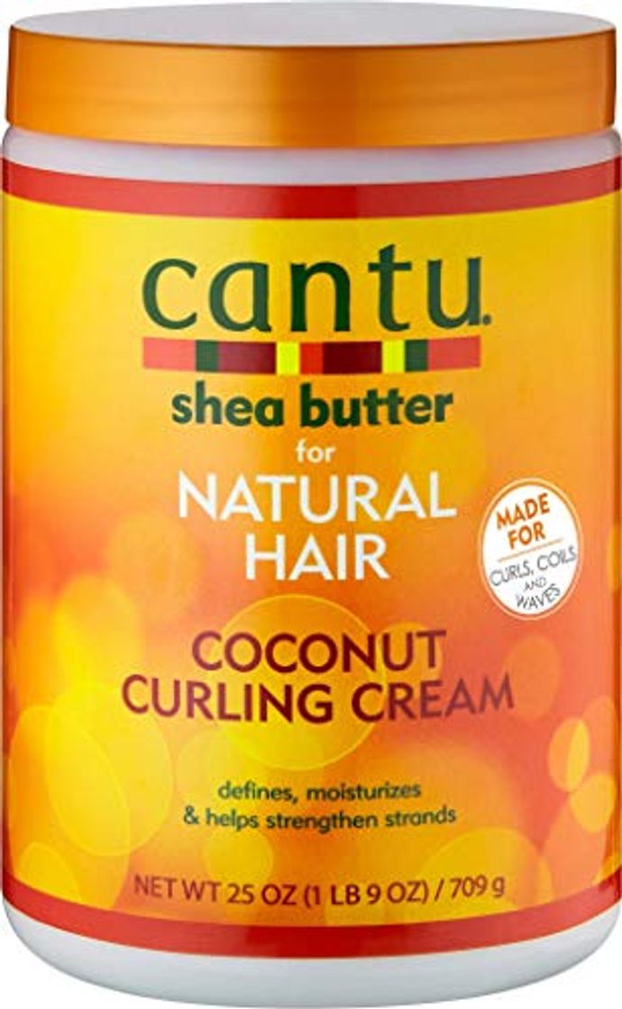 Belleza Cantu - Crema de rizos de coco natural de manteca de karité