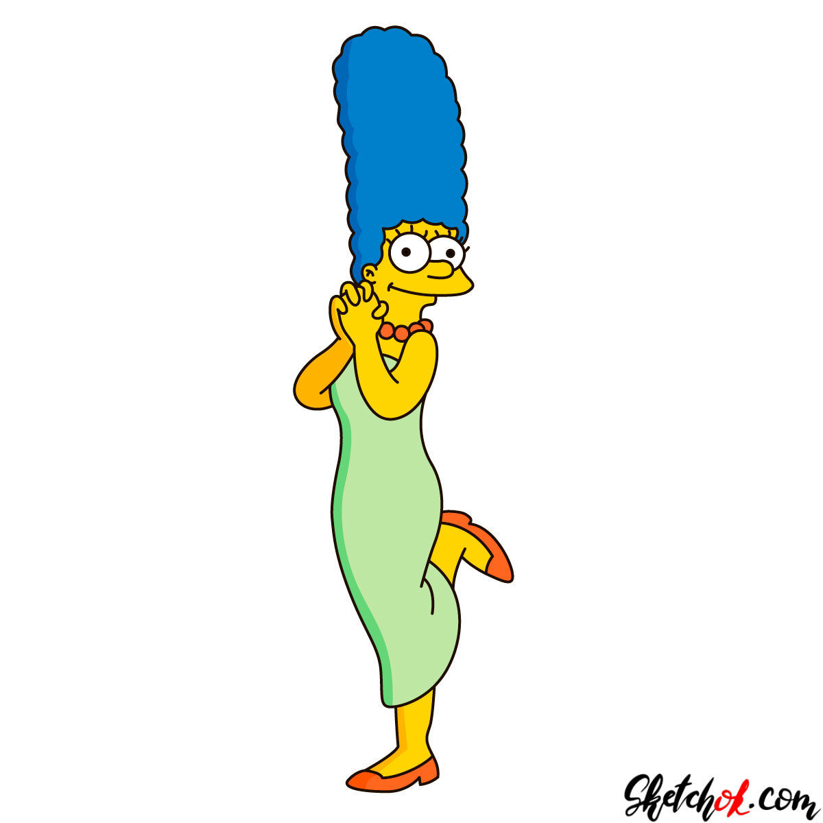 Moda Marge Simpson