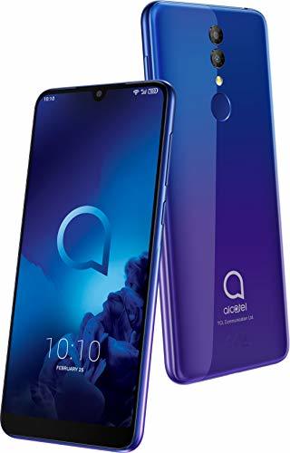 Electrónica Alcatel 3 (2019) smartphone (pantalla 5,94", 64GB RAM, 32GB memoria interna, Dual