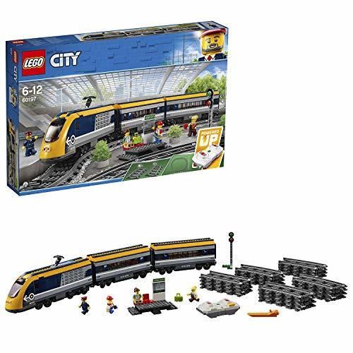 LEGO City - Tren De Pasajeros, Maqueta de Juguete Ferroviario con Control