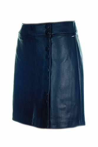 Product Morgan DE TOI Mini Gonna Eco Pelle Donna Nera Bottone JULLIET 44