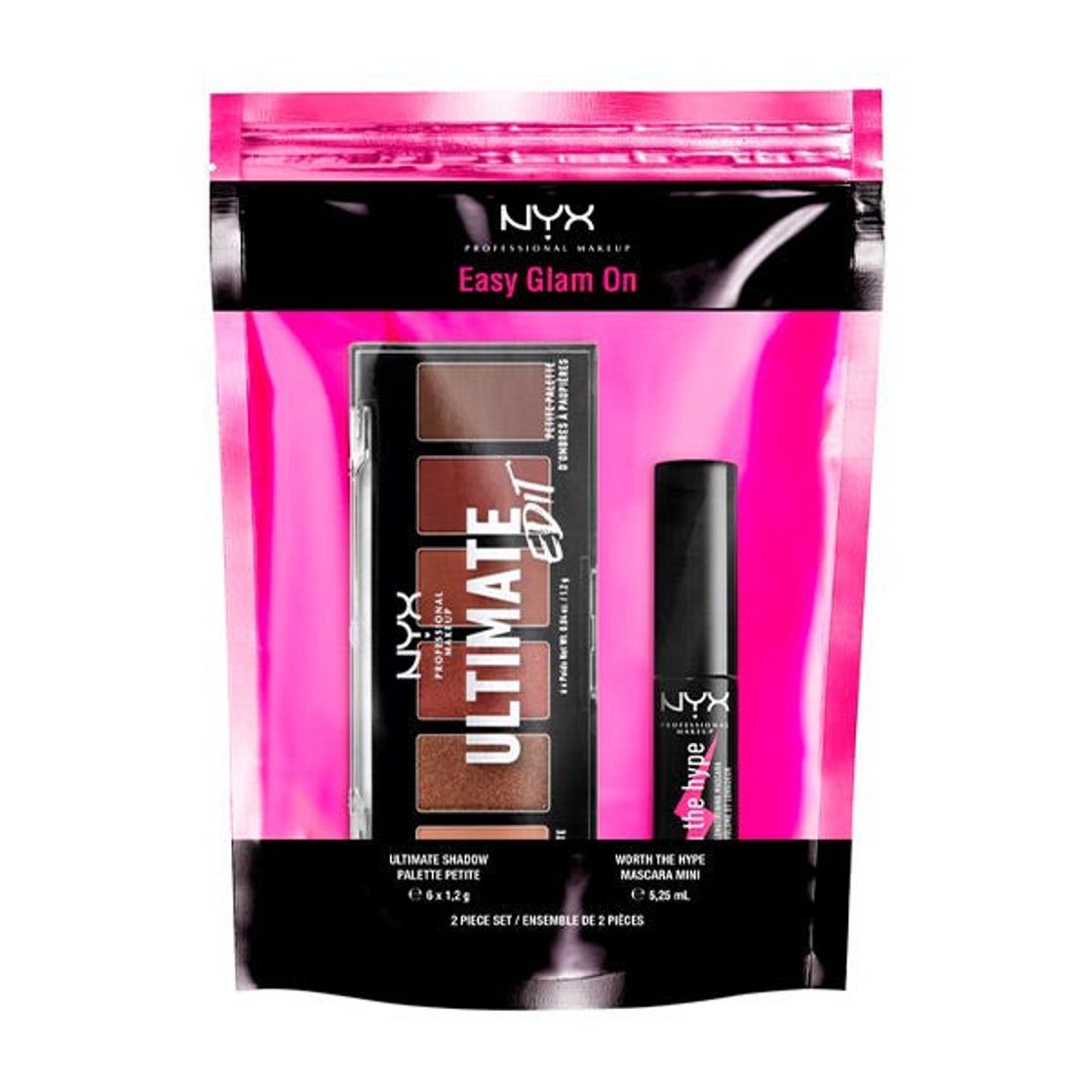 Product Cofre Easy Glam On NYX PROFESSIONAL MAKE UP Set de