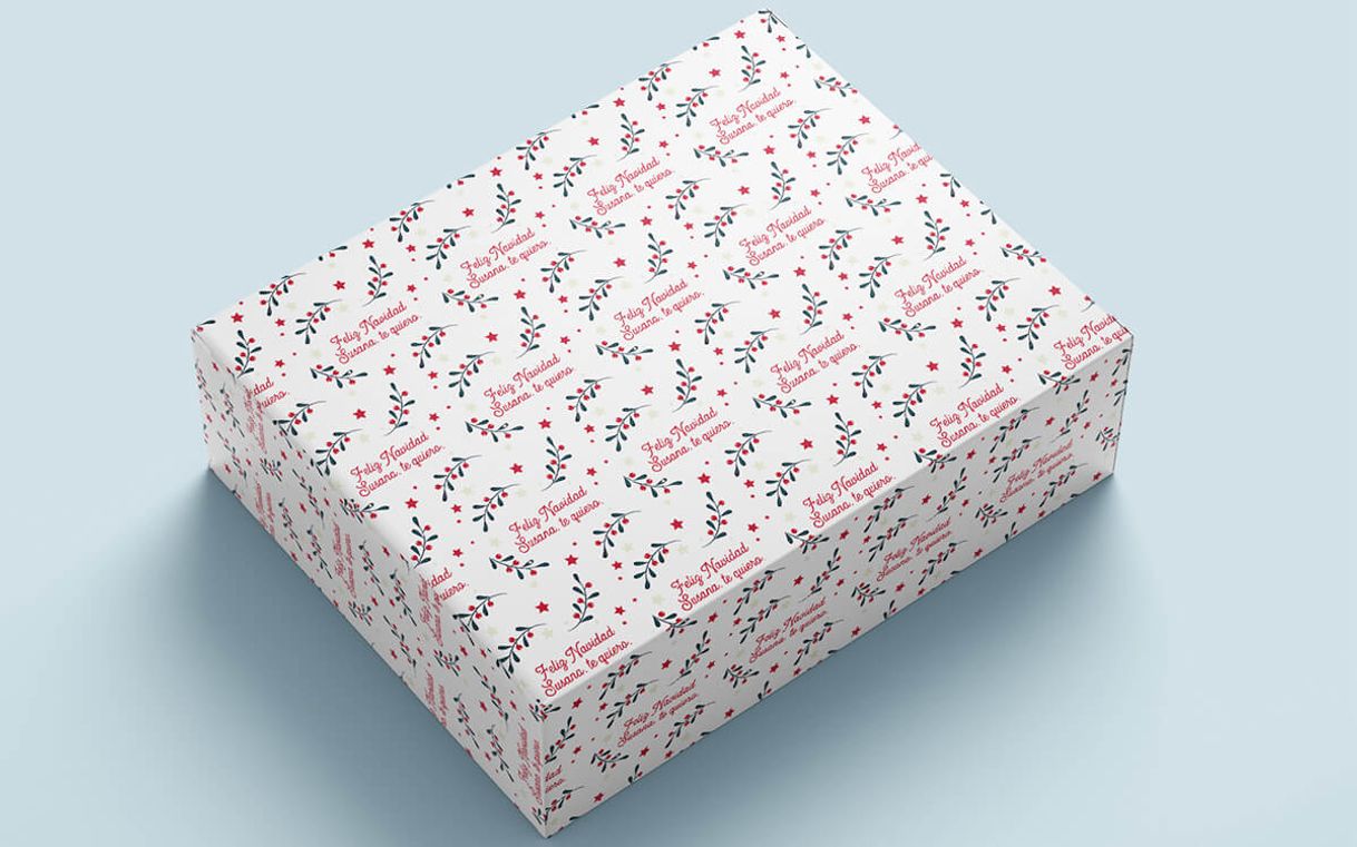 Product Papel personalizado Feliz navidad