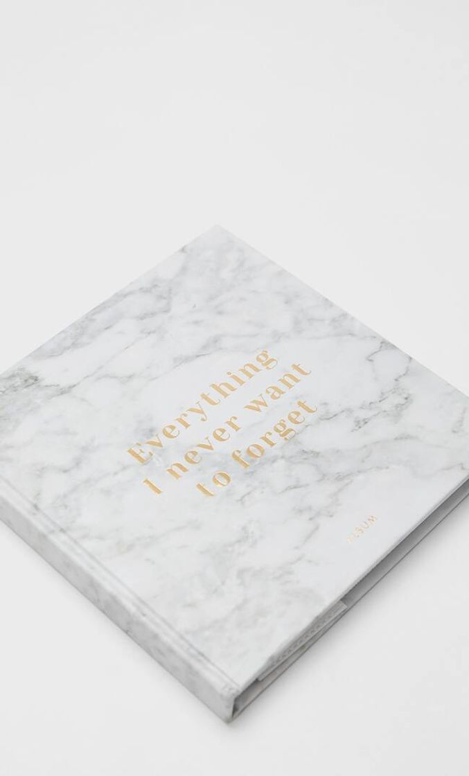 Social Album marmol never want to forget - Moda de mujer