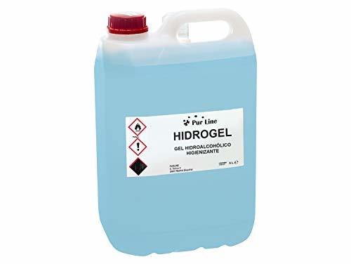 Product Garrafa 5L gel hidroalcohólico higienizante PURLINE HIDROGEL 5L