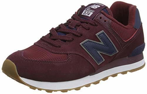 New Balance 574v2, Zapatillas para Hombre, Rojo