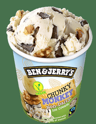 Fashion Gelado Non Dairy Chunk Monkey