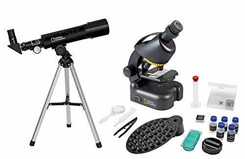 National Geographic Set Telescopio-Microscopio con Soporte para Smartphone