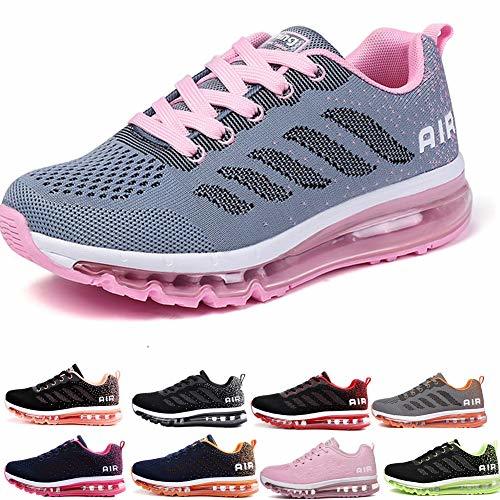Social Air Zapatillas de Running para Hombre Mujer Zapatos para Correr y Asfalto