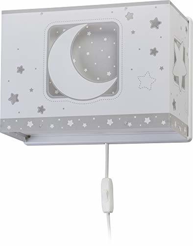 Social Dalber Moon Light Aplique Pared infantil Moonlight gris