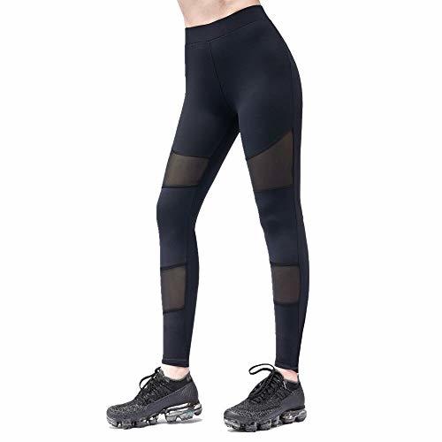 Social LK LEKUNI Leggins Mujer Deporte Deportivos Fitness Negros Running Yoga Pantalones Bolsillos