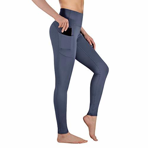 Fashion Gimdumasa Pantalón Deportivo de Mujer Cintura Alta Leggings Mallas para Running Training