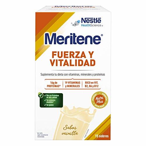 Product MERITENE de Nestlé Health Science - FUERZA Y VITALIDAD Batido Vainilla -