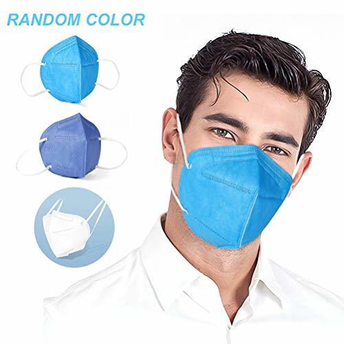 Social Bonbela 4-Capa KN95 mascarilla respiratoria Adulto Anti-Niebla Anti Haze Prueba de Polvo