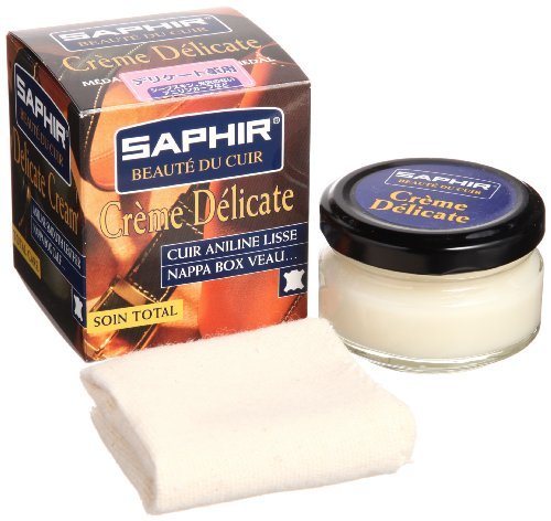 Lugar SAPHIR BEAUTÉ DU CUIR Crema Delicada 50ml Polaco Piel Cuidado del Calzado