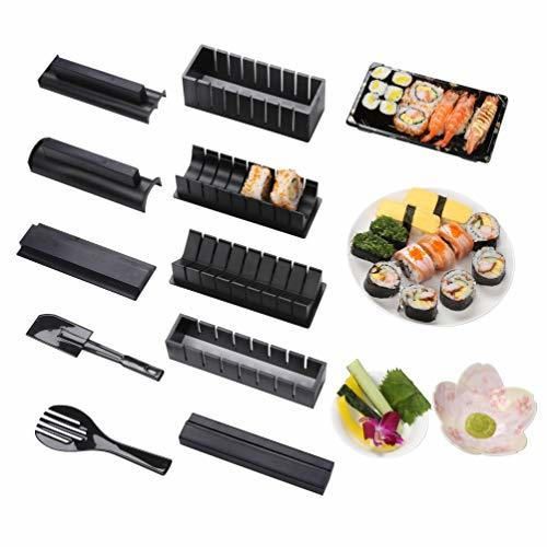 Sushi Maker kit 10pcs 5 Formas únicas de Kit para Hacer Sushi