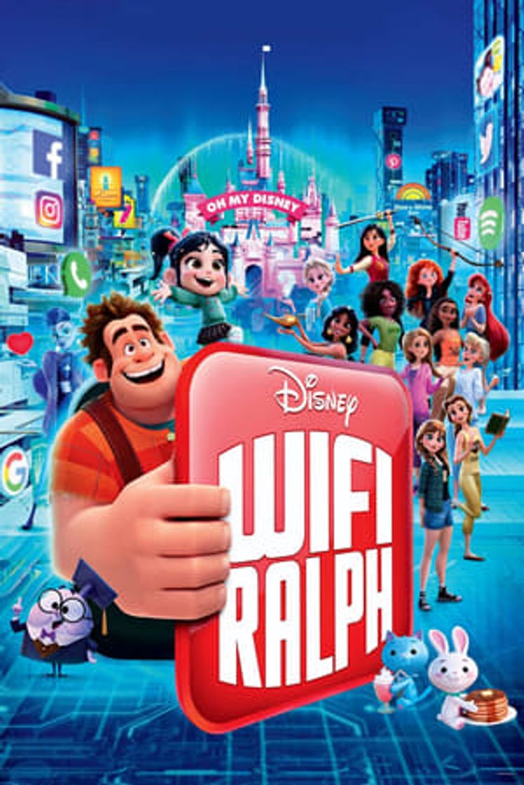 Movie Ralph rompe Internet