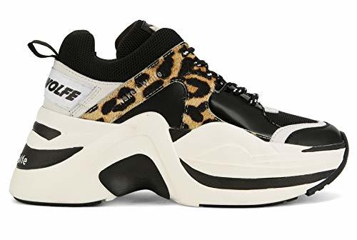 Lugar Sneaker NAKED WOLFE Track Leopard Taglia 36