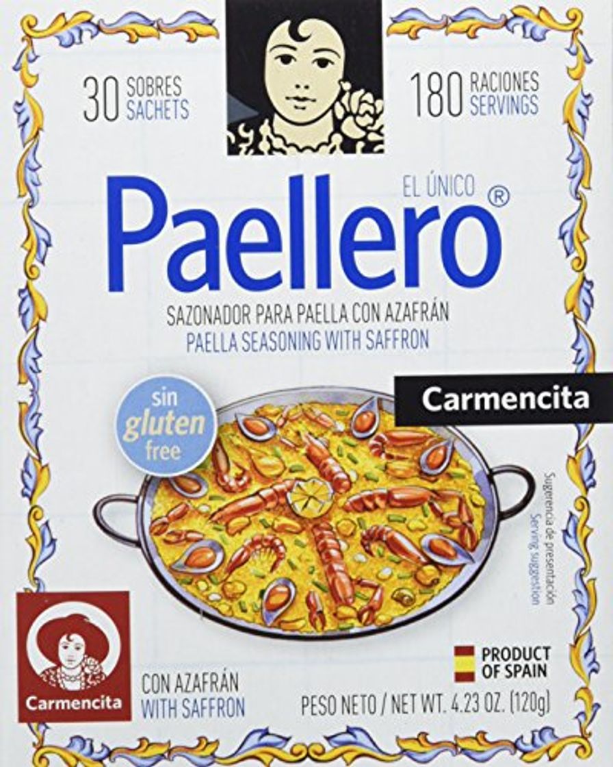 Producto Carmencita Mezcla de Especias para Paella