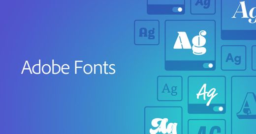 Adobe fonts