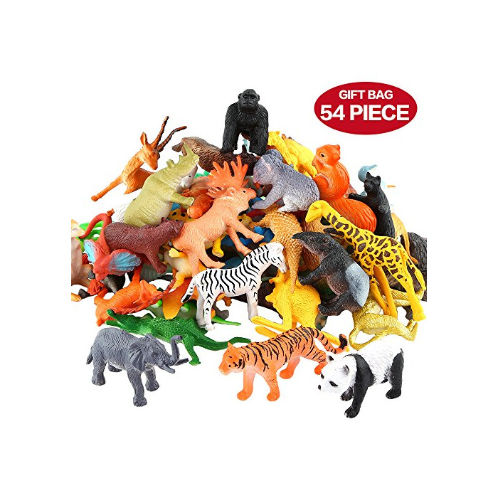 Producto Conjunto de Juguetes Animales de Mini Selva de 54 Piezas