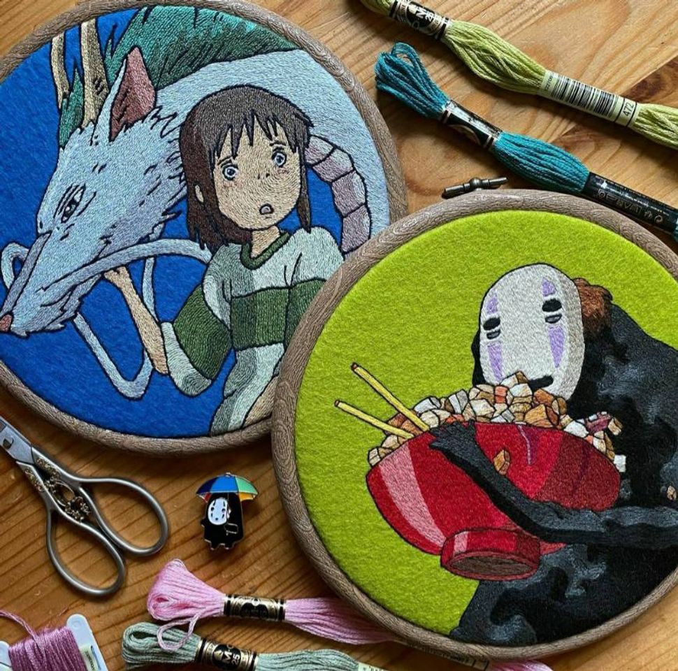 Fashion Bordado Studio Ghibli