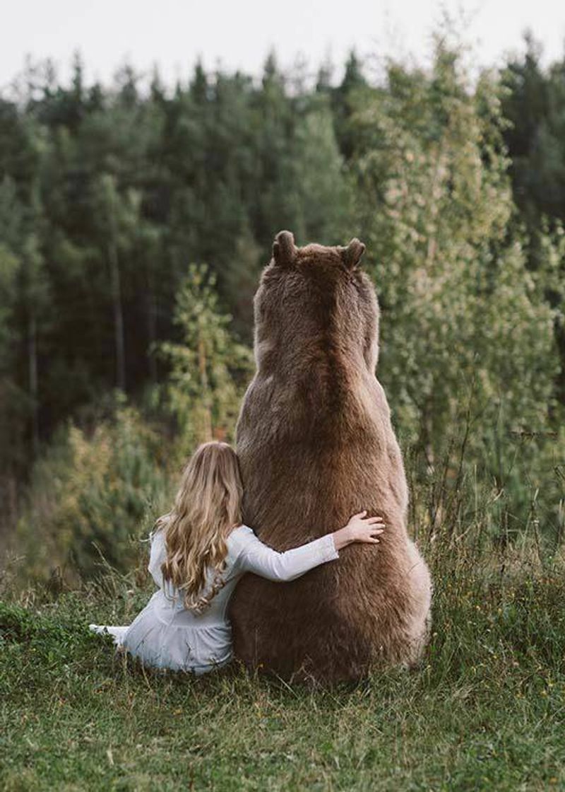 Fashion Abraço de urso