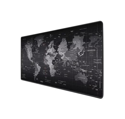 Mapa do mundo mouse pad gamer grande