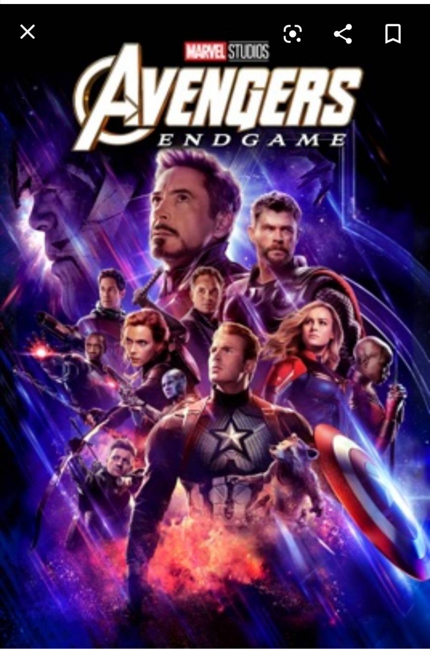 Movie Vengadores: Endgame