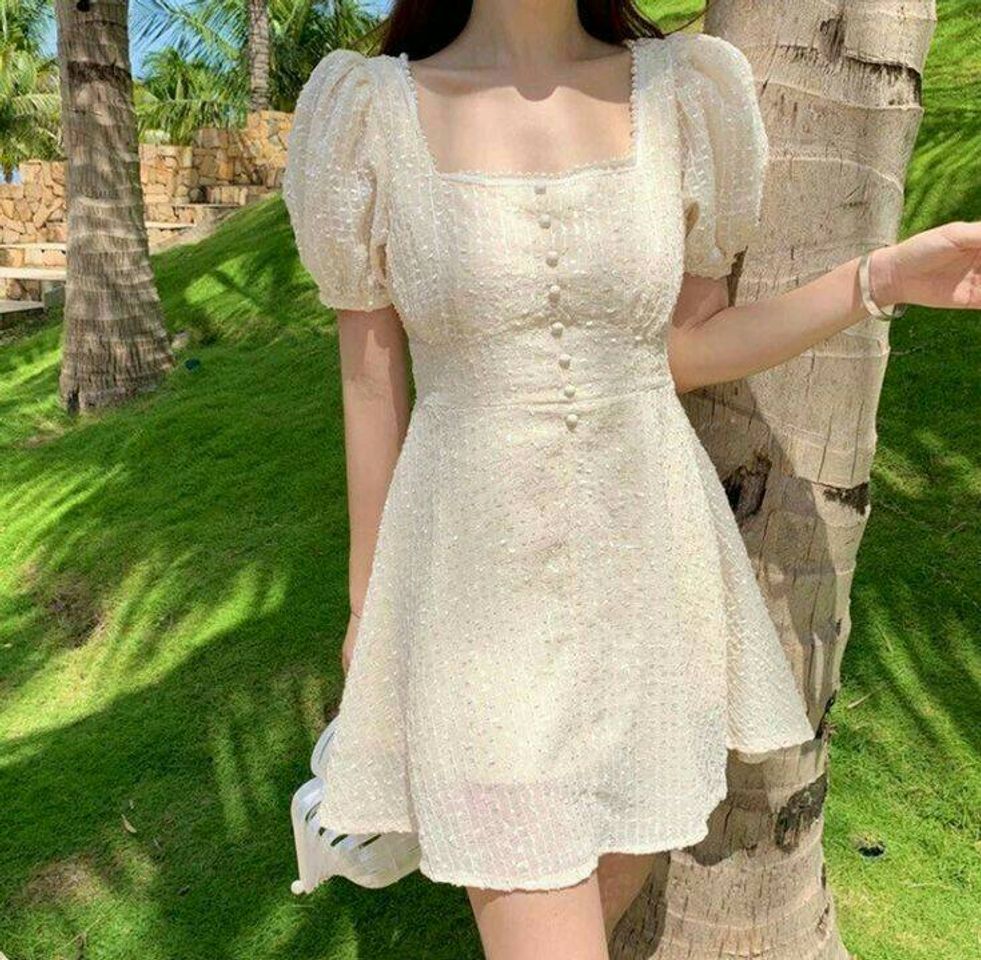 Fashion White dress🌼