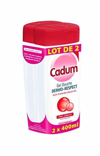 Cadum Gel Ducha sin jabón 400 ml 2 piezas