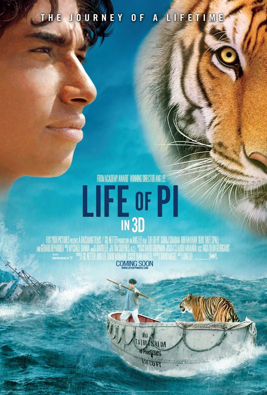 Película La vida de Pi