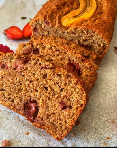 🤩🥰 EL MEJOR BANANA BREAD CON FRESAS DEL MUNDO 🥰🤩