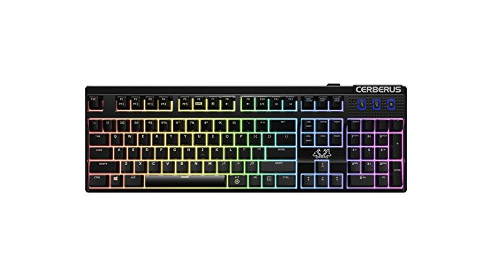 Producto Asus Cerberus Mech RGB - Teclado gaming mecánico con efectos de retroiluminación