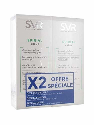 SVR Spirial crème déodorant anti-transpirant 2x50ml