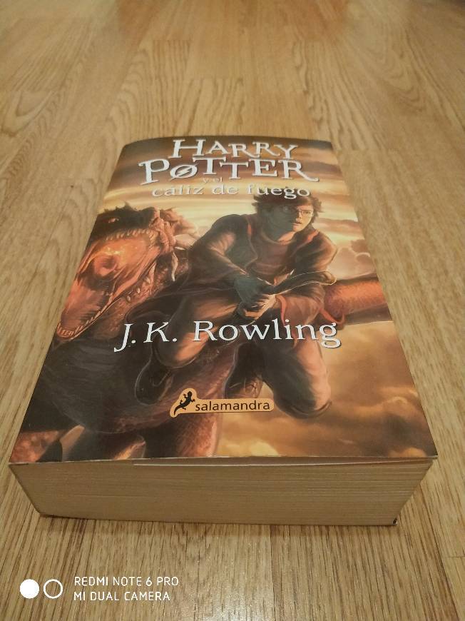 Book Harry Potter y el cáliz de fuego: 4