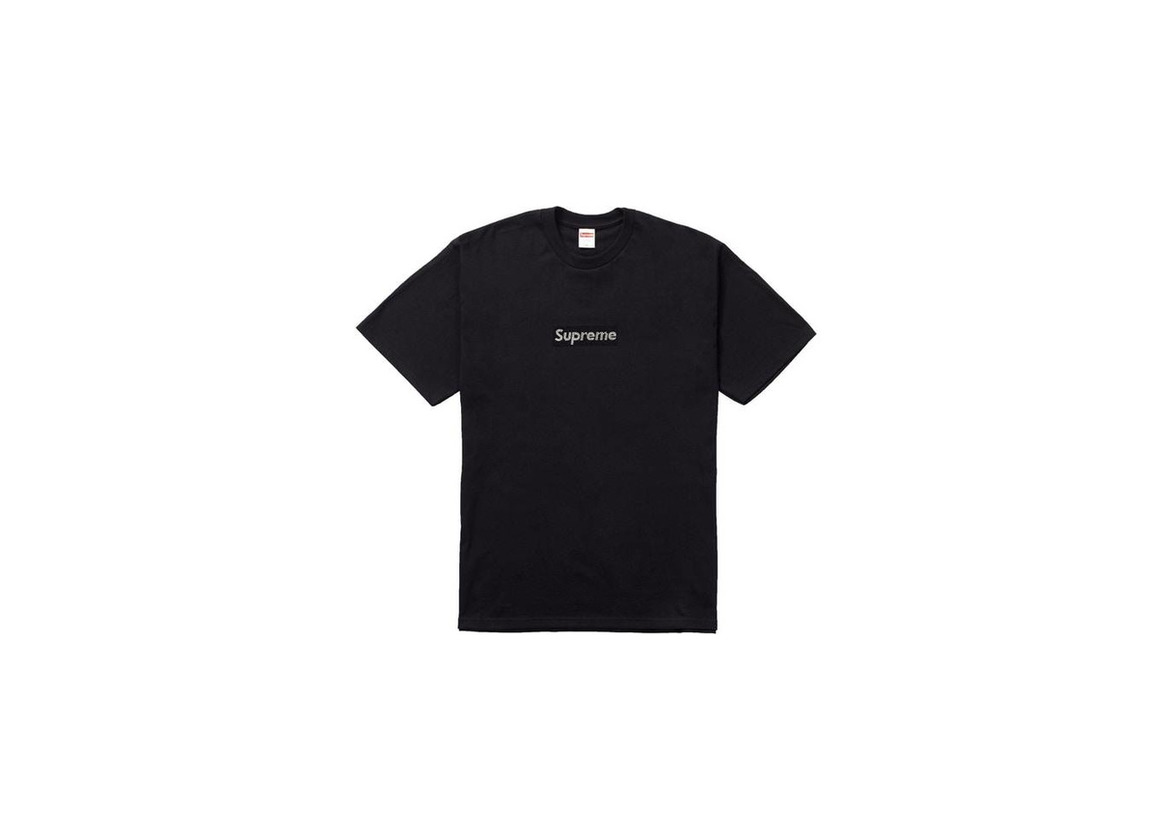 Product Supreme Swarovski Box Logo Tee Black