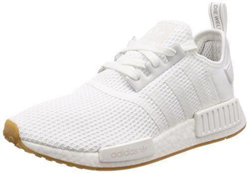 Fashion adidas NMD_R1, Zapatillas de Gimnasia para Hombre, Blanco