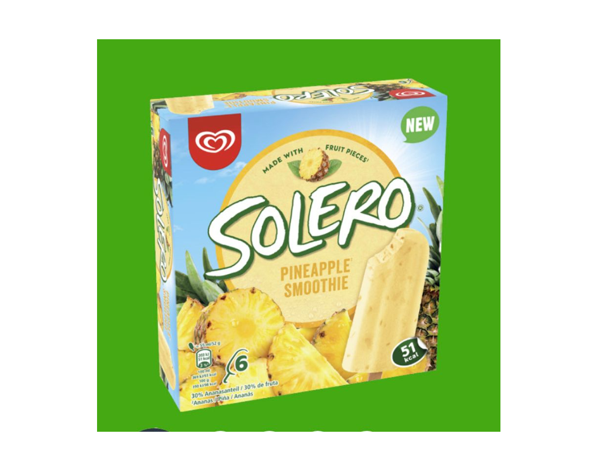 Product Multipack Solero Smoothie Ananás